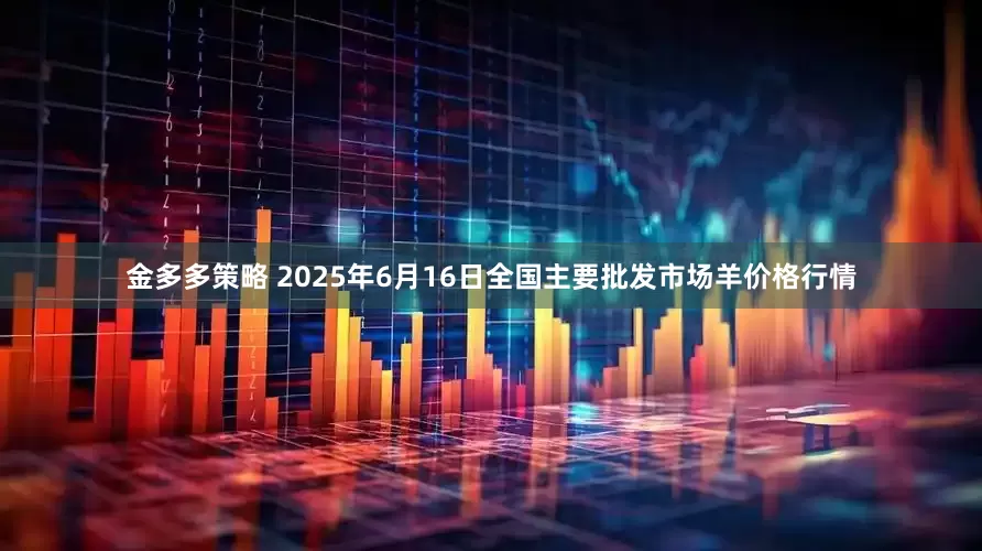金多多策略 2025年6月16日全国主要批发市场羊价格行情