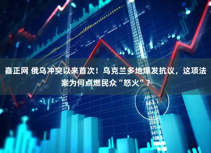 嘉正网 俄乌冲突以来首次！乌克兰多地爆发抗议，这项法案为何点燃民众“怒火”？