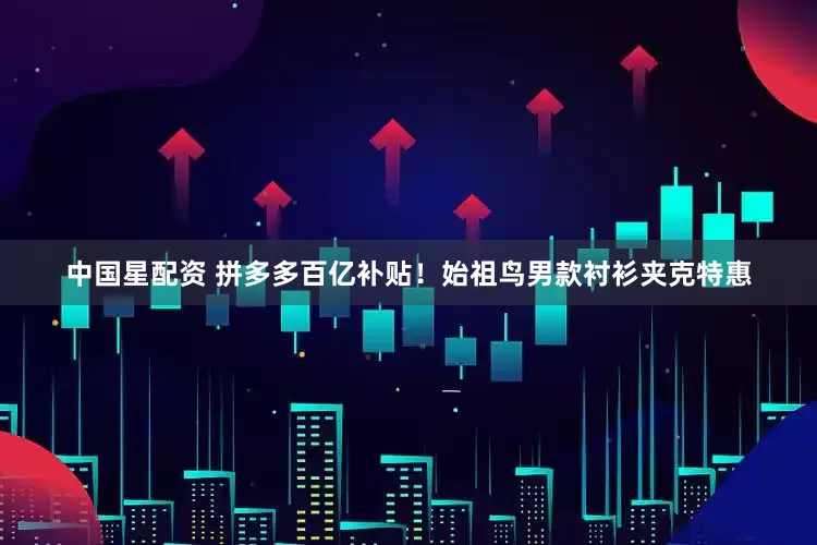 中国星配资 拼多多百亿补贴！始祖鸟男款衬衫夹克特惠